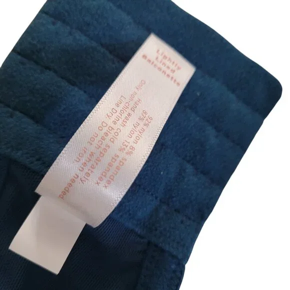 Cacique Size 46DD So Light Lightly Lined T-Shirt Bra Poseidon Teal Blue Wired - Picture 12 of 15